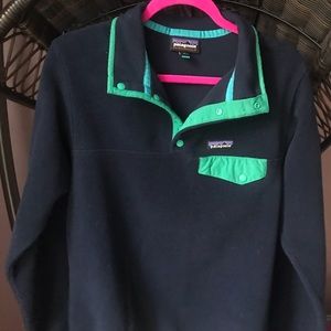 WOMENS SIZE M PATAGONIA SNAP-T FLEECE PULLOVER